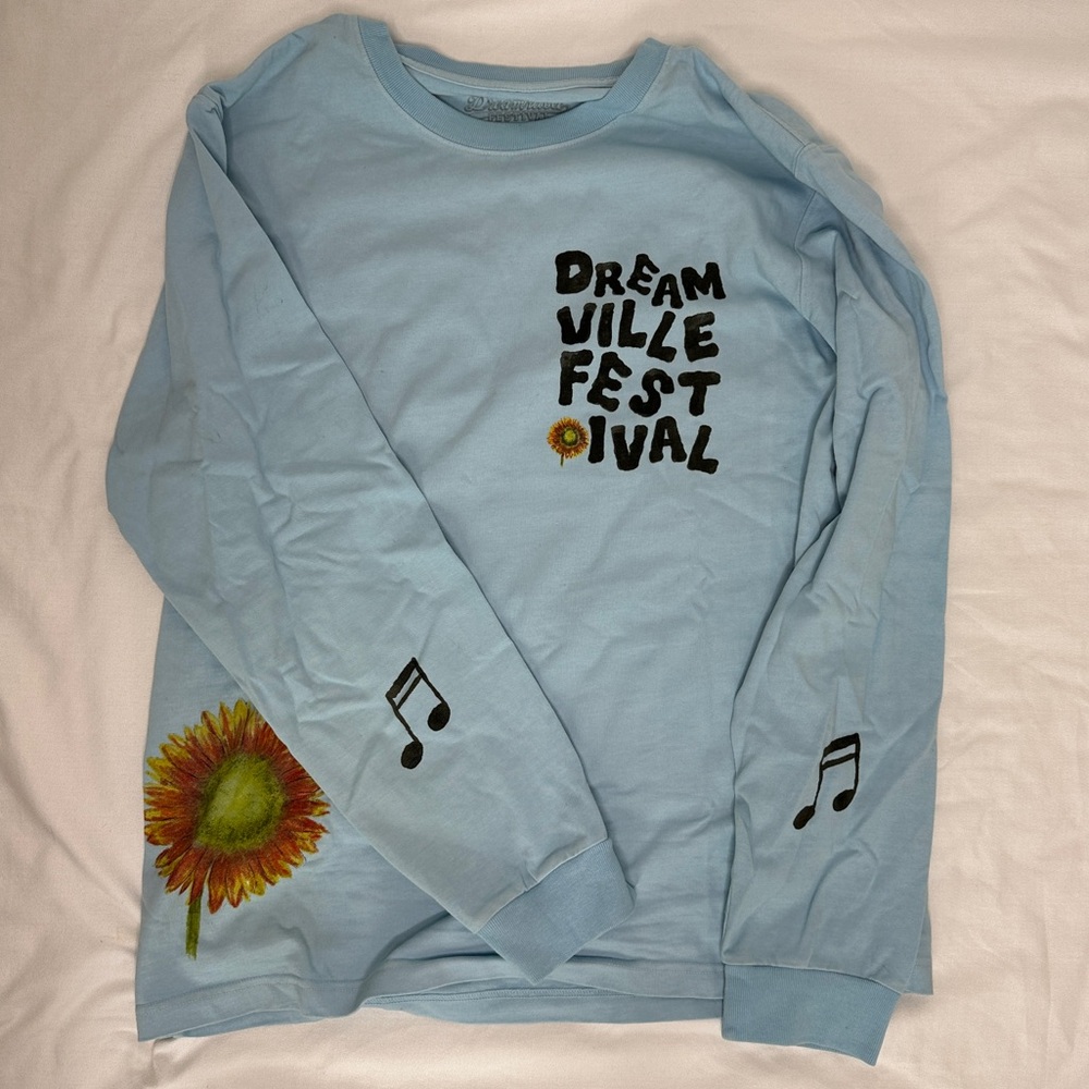 Official Dreamville Music Festival 2023 Merch long sleeve T-shirt sz Large